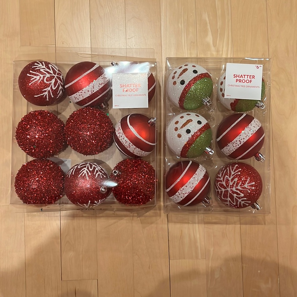 at home Christmas Tree Ornaments